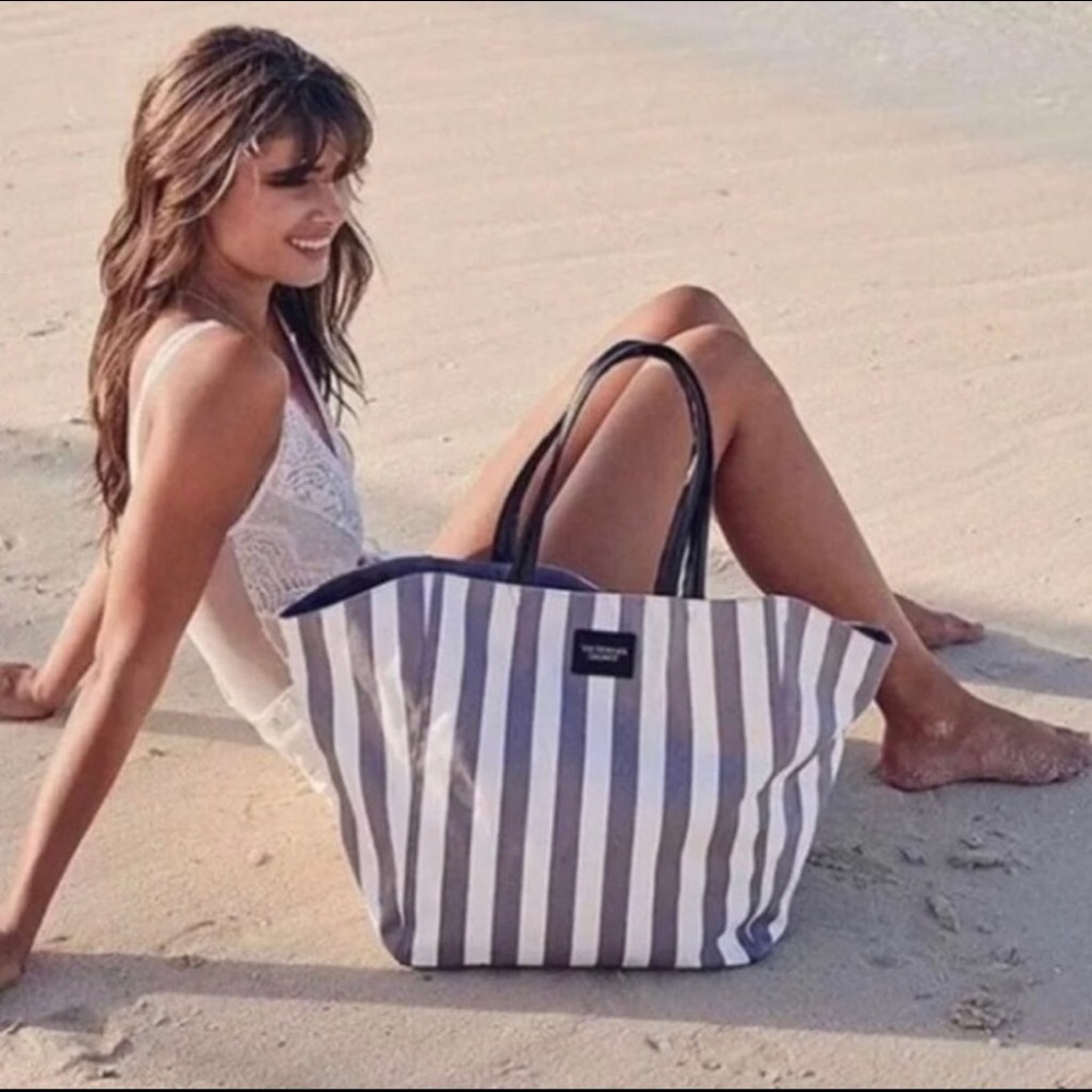 Victoria’s Secret striped tote